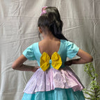 ArthLife Blue Pepa Pig Partywear Dress | Grocsy
