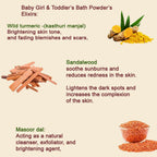 DevElixir Girl Baby Ubtan Natural Bright & Glowing Skin Tone | Grocsy