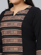 Sztori Geometric Printed Straight Kurta with Pant | Grocsy