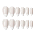 Shills Professional Reusable Press On Nails French Almond - SPN738 | Grocsy