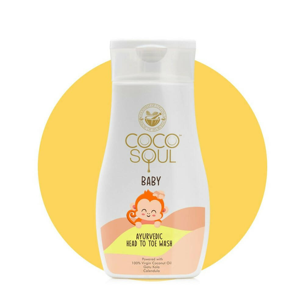 Coco Soul Baby Ayurvedic Head to Toe Wash | Grocsy