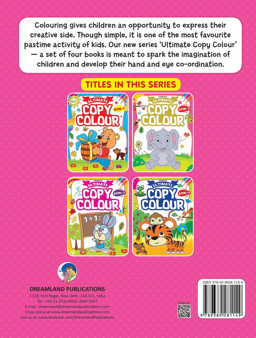 Dreamland Ultimate Copy Colour Book 2 | Grocsy