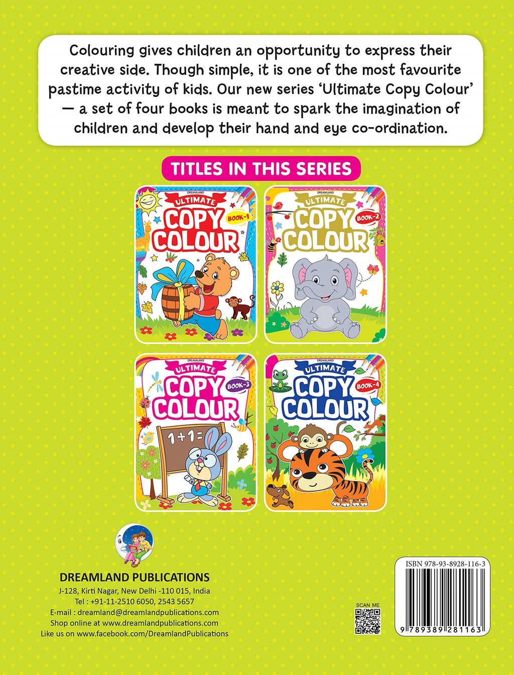 Dreamland Ultimate Copy Colour Book 4 | Grocsy