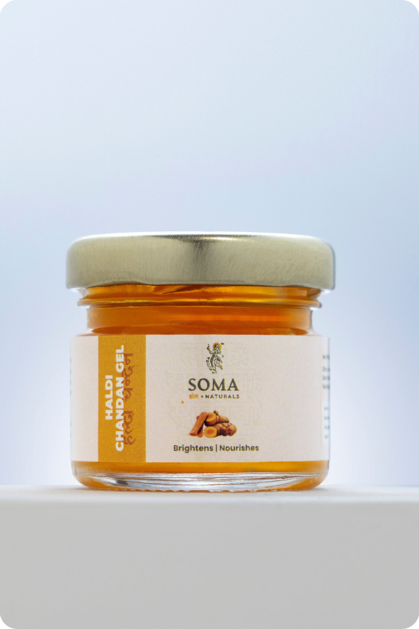 Soma Naturals Haldi Chandan Gel | Grocsy