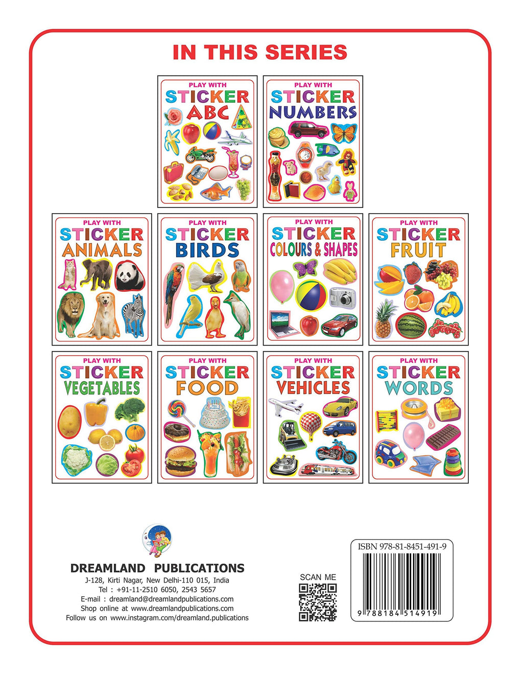 Dreamland Play With Sticker - Vehicles | Grocsy