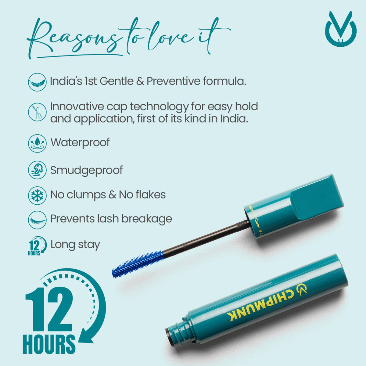 CHIPMUNK VER-Style All-Rounder Mascara - 51 Mystic Spirit | Grocsy