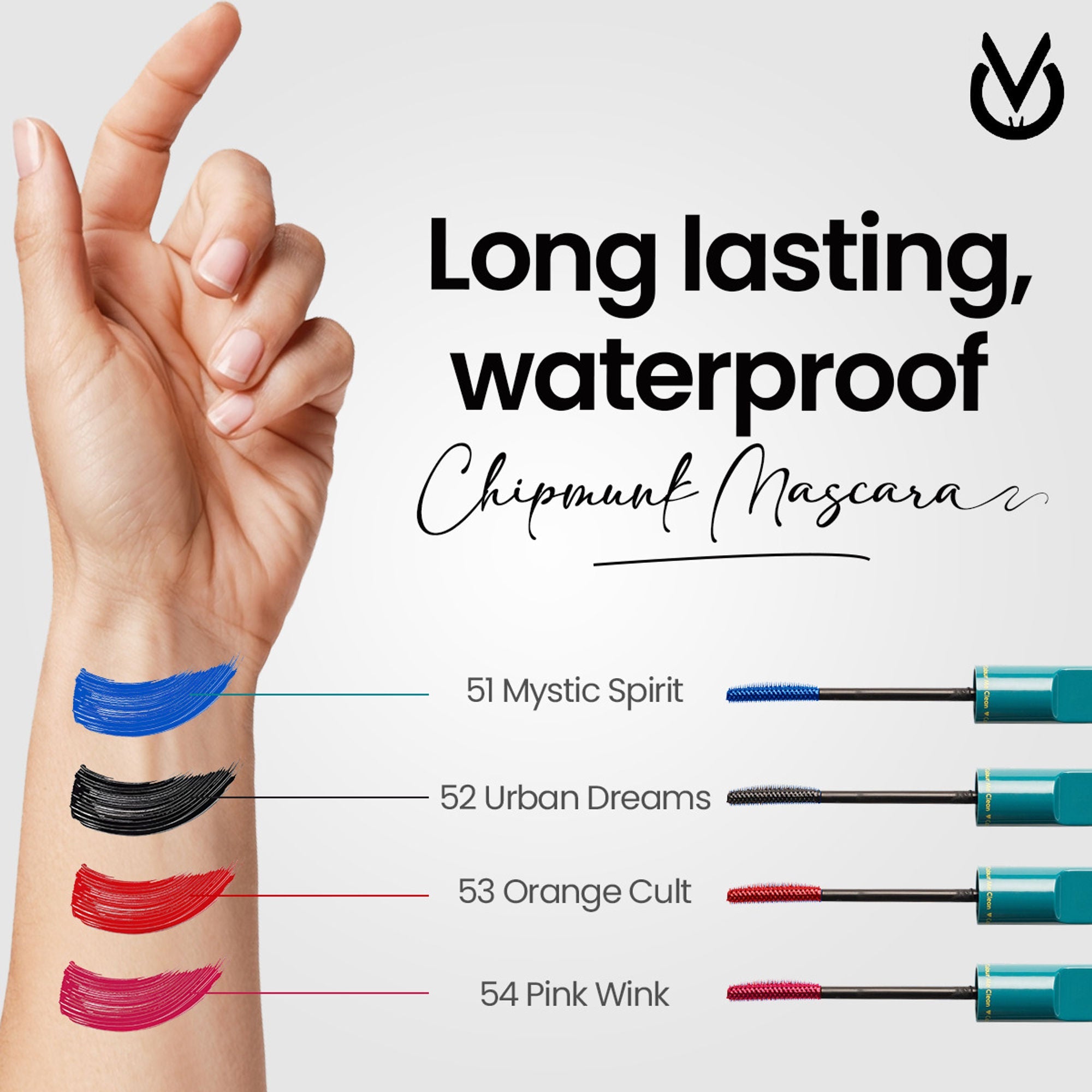 CHIPMUNK VER-Style All-Rounder Mascara - 52 Urban Dreams | Grocsy