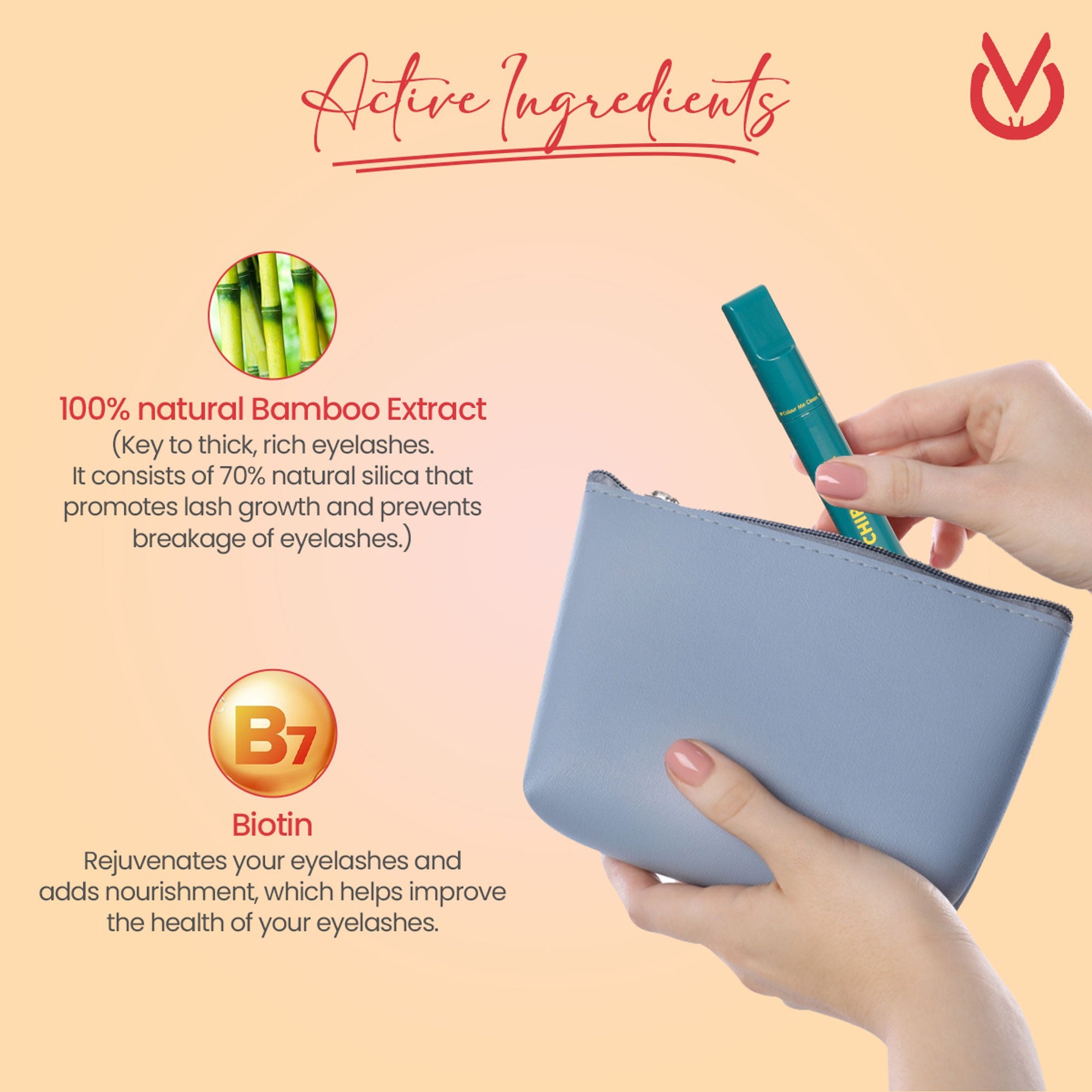 CHIPMUNK VER-Style All-Rounder Mascara - 53 Orange Cult | Grocsy