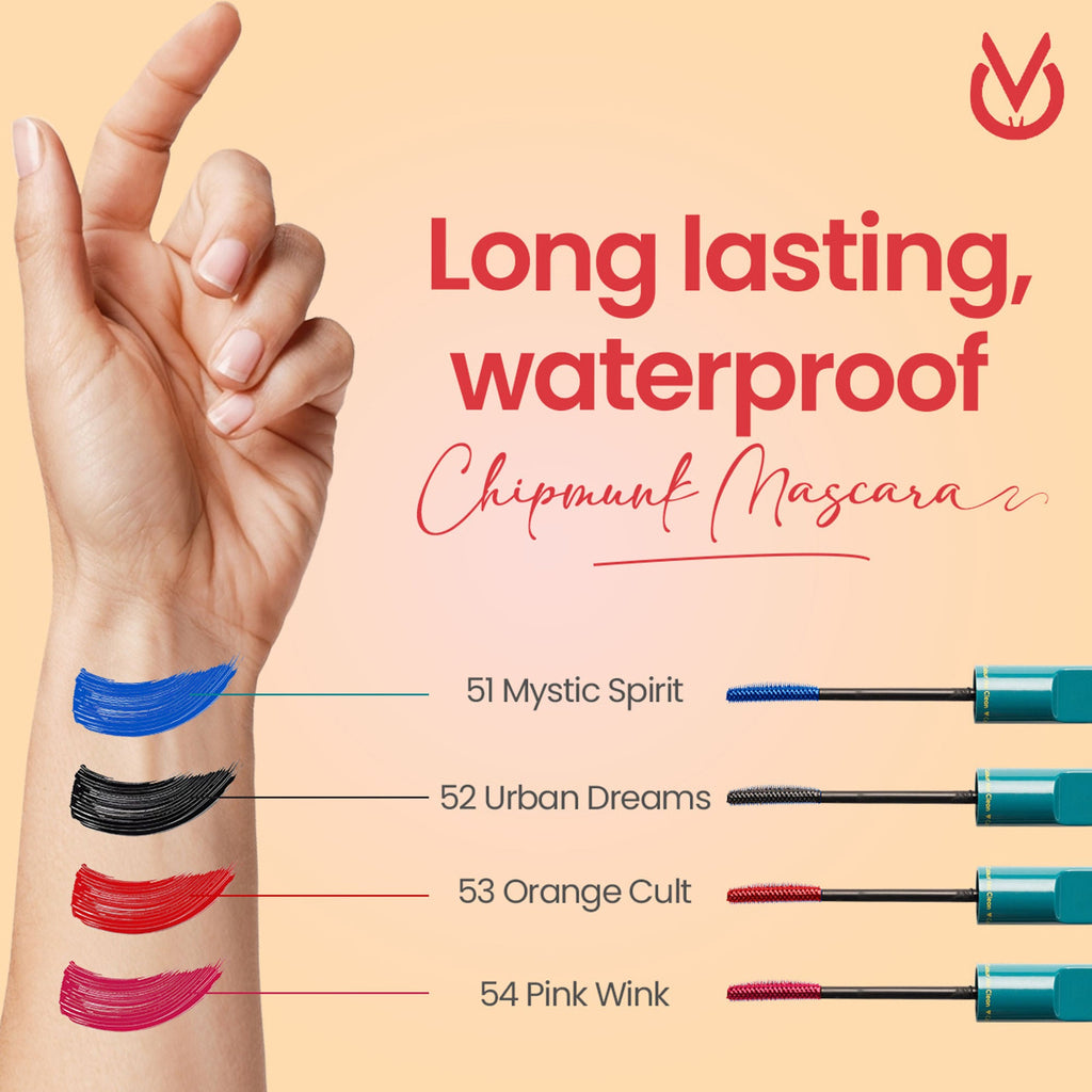 CHIPMUNK VER-Style All-Rounder Mascara - 53 Orange Cult | Grocsy