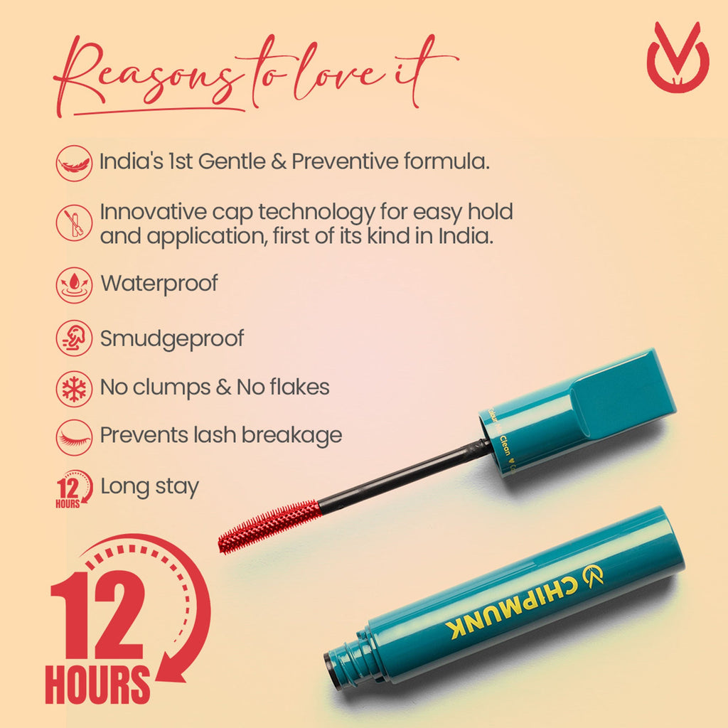 CHIPMUNK VER-Style All-Rounder Mascara - 53 Orange Cult | Grocsy