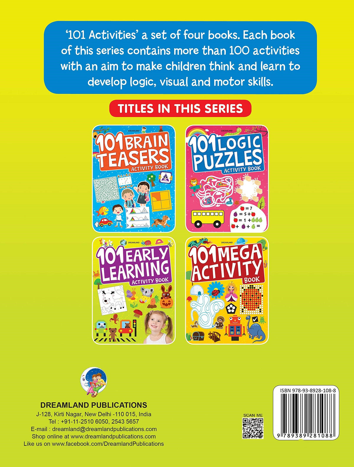 Dreamland 101 Early Learning Activity Book | Grocsy