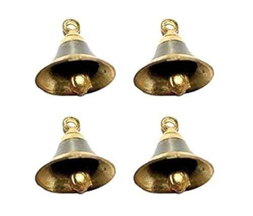 Uapan Brass Pooja Room Bells with J Hook | Grocsy