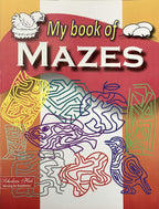 Scholars Hub Activity Book For Kids Set 2- My Book Of Find The Differences & My Book Of Mazes (Set Of 2 Activity Books) (For Ages 3+) | 128 Pages | Grocsy
