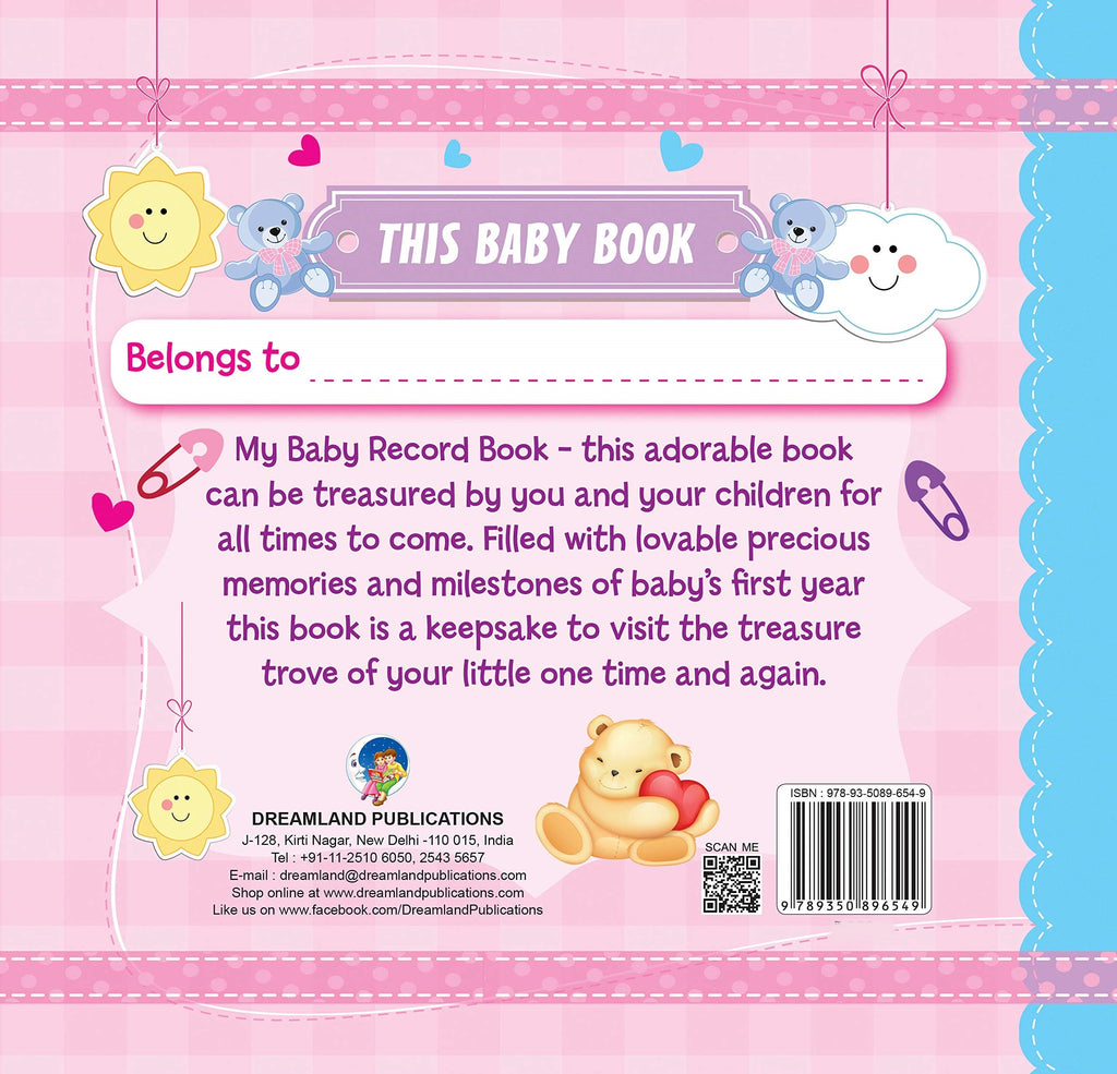 Dreamland My Baby Record Book | Grocsy