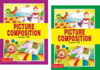 Scholars Hub Picture Composition Book (Part 3, 4) (Set Of 2 Books) | Picture Composition Book For Class 3,4 | 60 Pages | Grocsy
