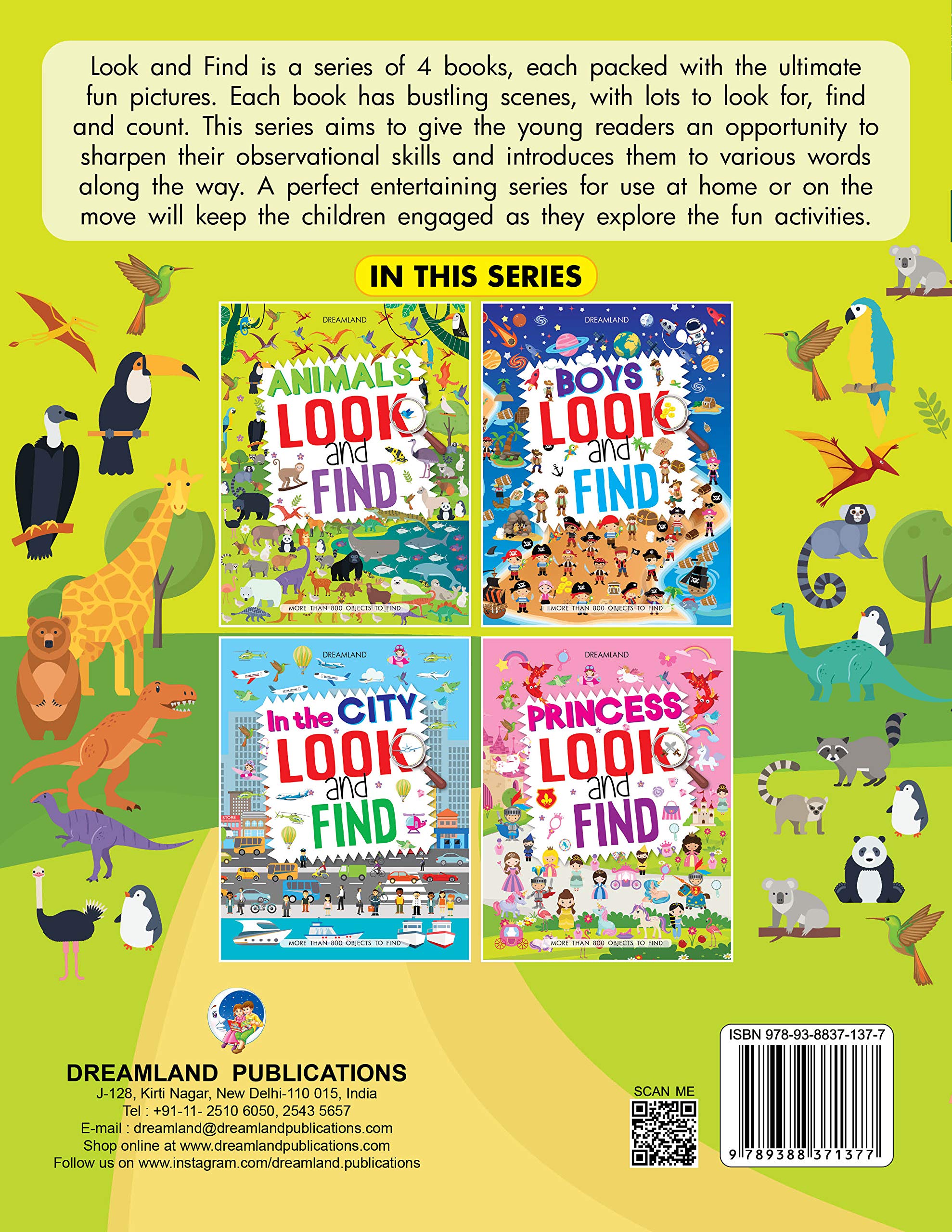 Dreamland Look and Find - Animals | Grocsy