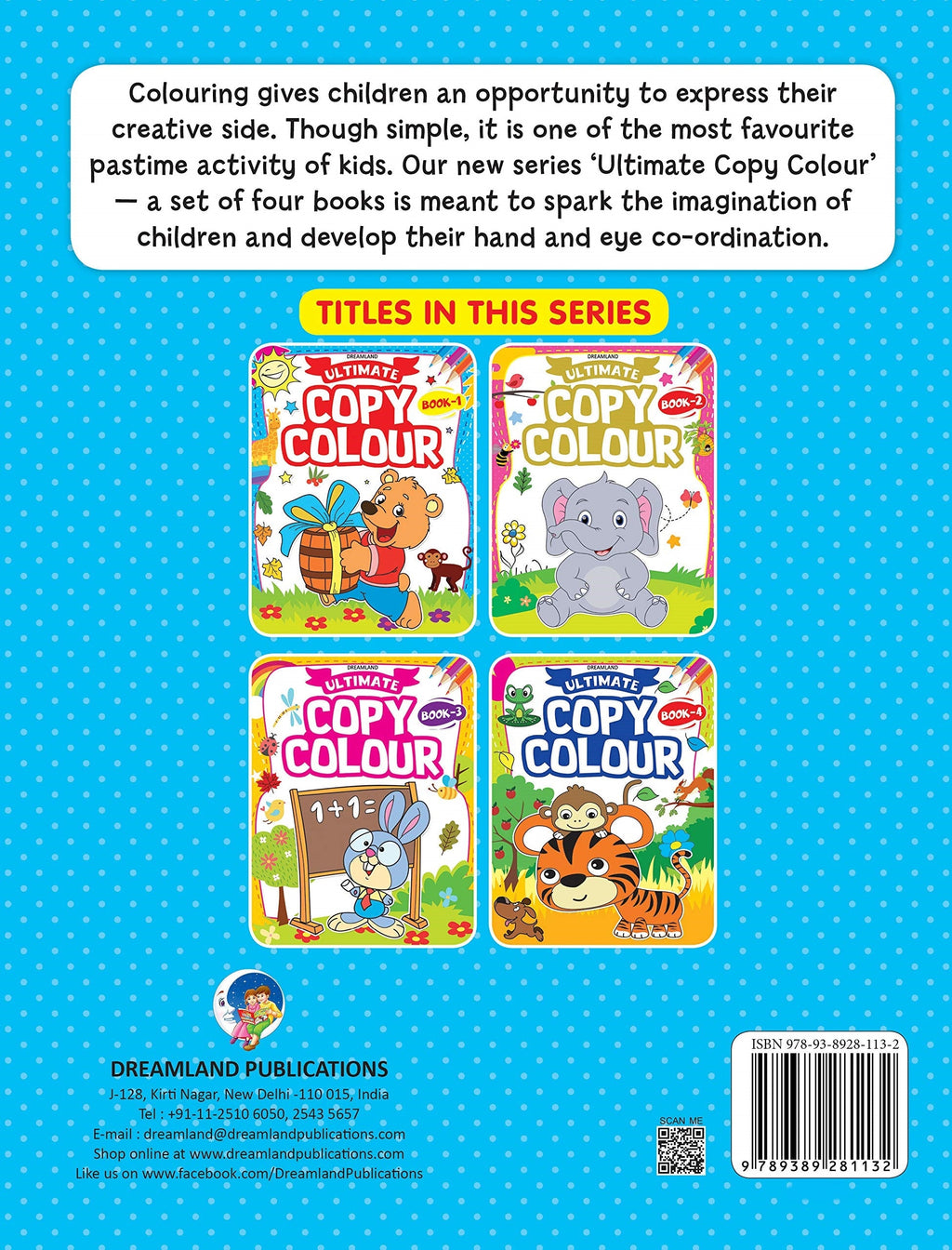Dreamland Ultimate Copy Colour Book 1 | Grocsy