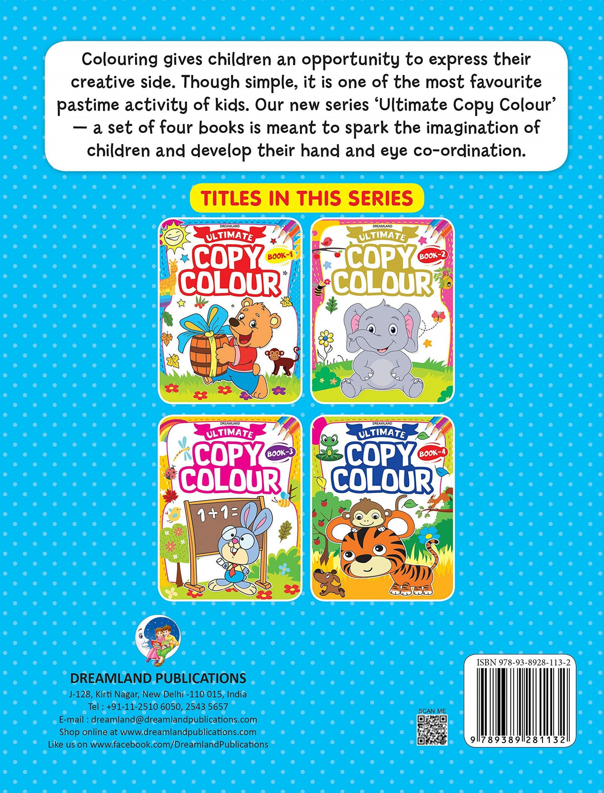 Dreamland Ultimate Copy Colour Book 1 | Grocsy