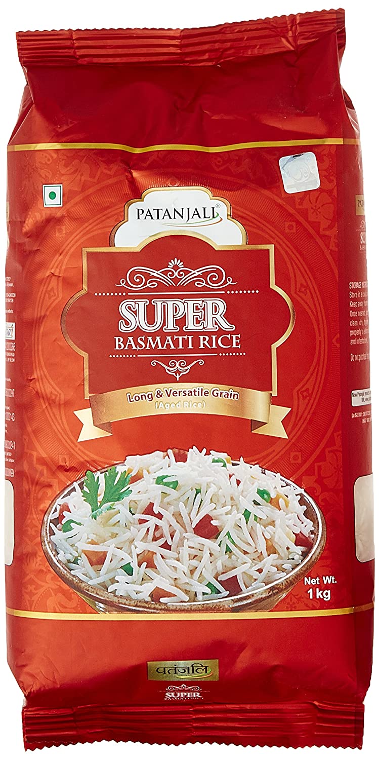 Patanjali Super Basmati Rice | Grocsy