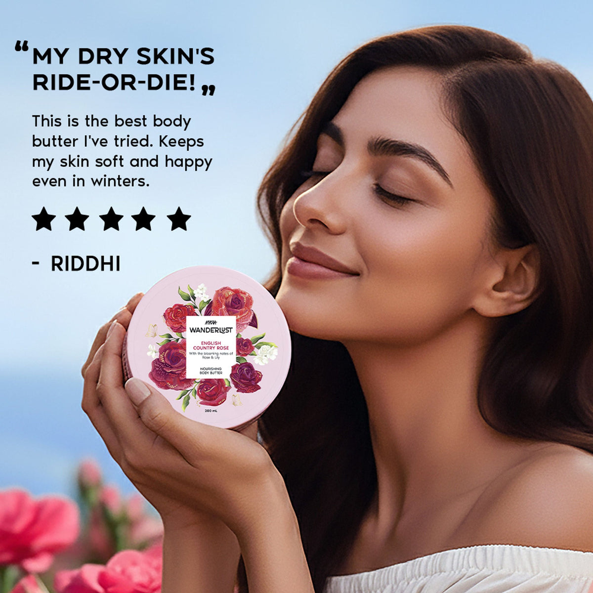 Wanderlust English Country Rose Body Butter | Grocsy