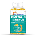 Dr. Morepen Omega-3 Deep Sea Fish Oil 500mg Softgels | Grocsy