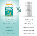 Dr. Morepen Omega-3 Deep Sea Fish Oil 500mg Softgels | Grocsy
