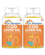 Dr. Morepen Cod Liver Oil Softgels | Grocsy