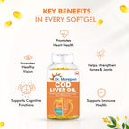 Dr. Morepen Cod Liver Oil Softgels | Grocsy