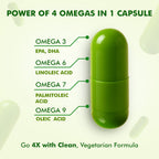 Dr. Morepen Veg-Omega Veg Capsules | Grocsy