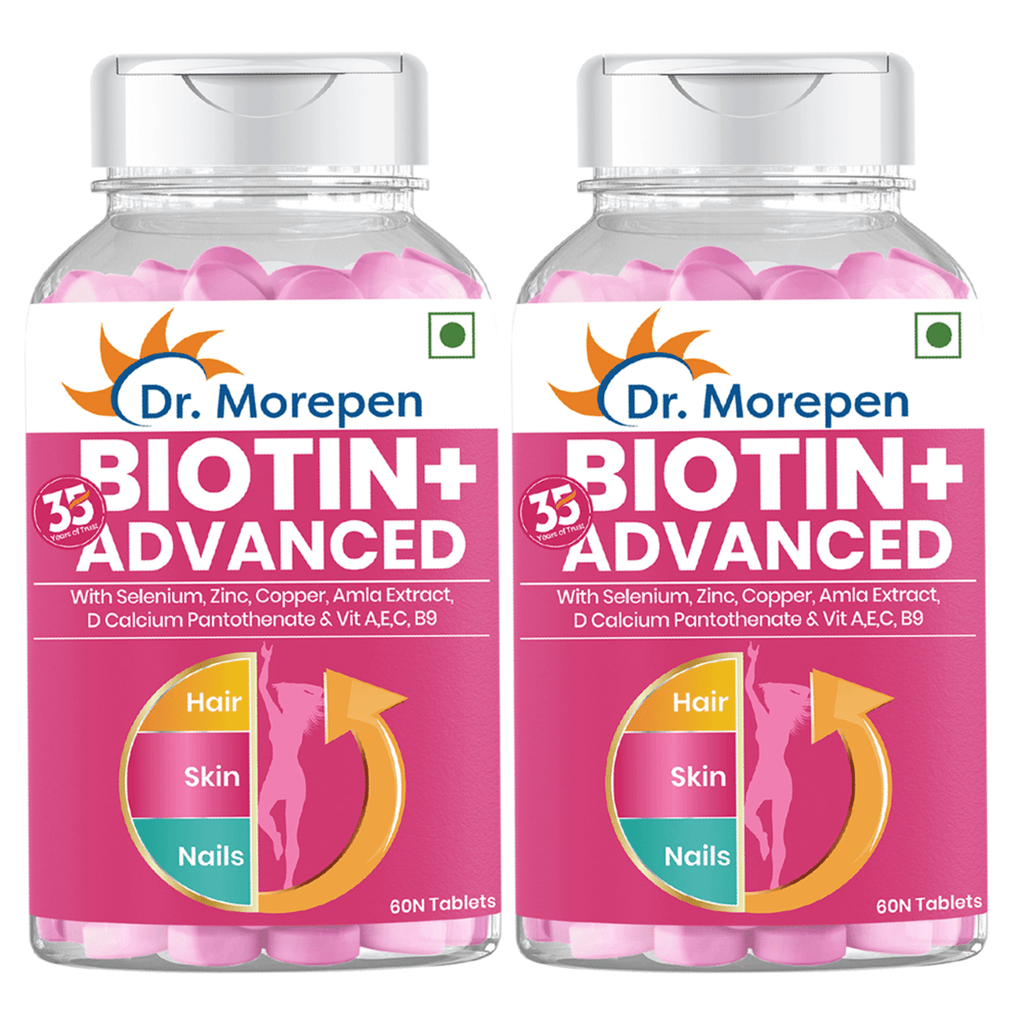 Dr. Morepen Biotin Plus Tablets | Grocsy