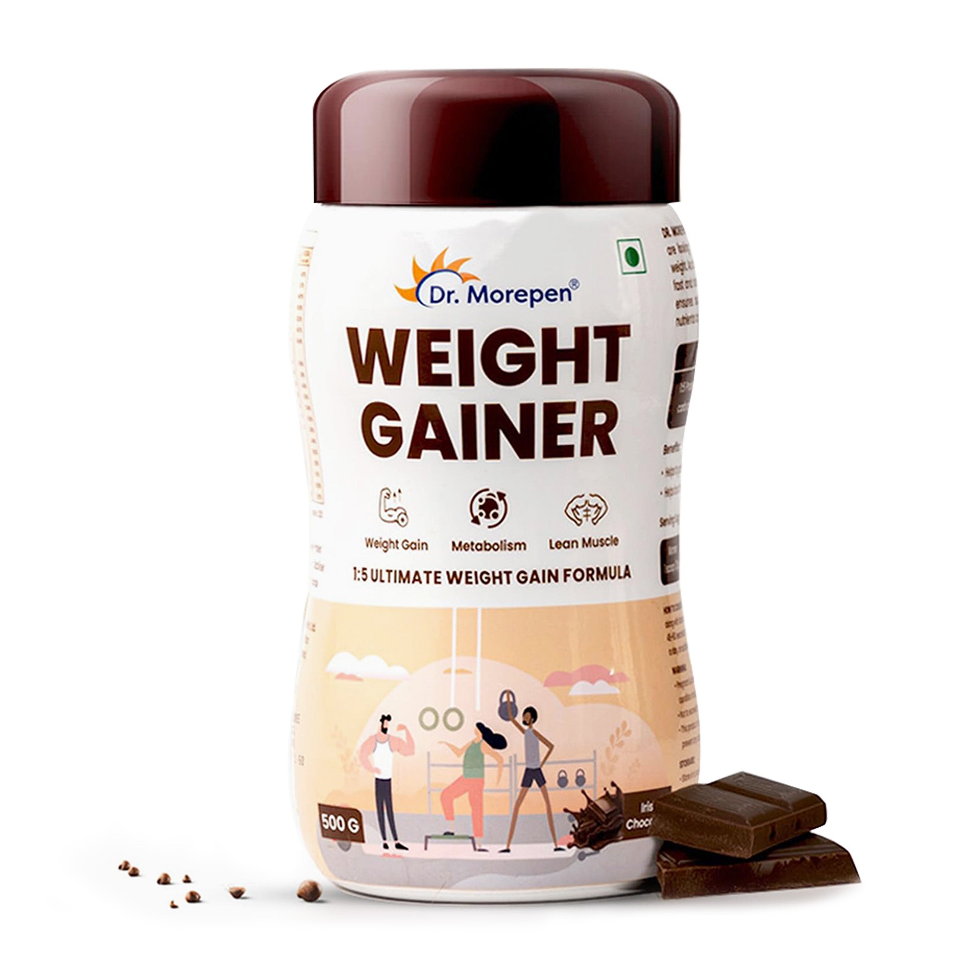 Dr. Morepen Weight Gainer - Chocolate Flavor | Grocsy