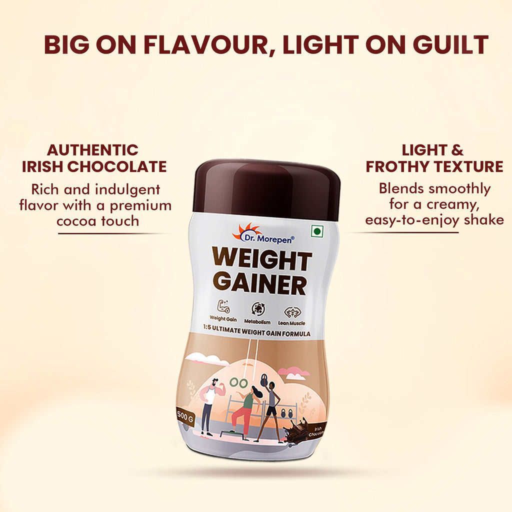 Dr. Morepen Weight Gainer - Chocolate Flavor | Grocsy