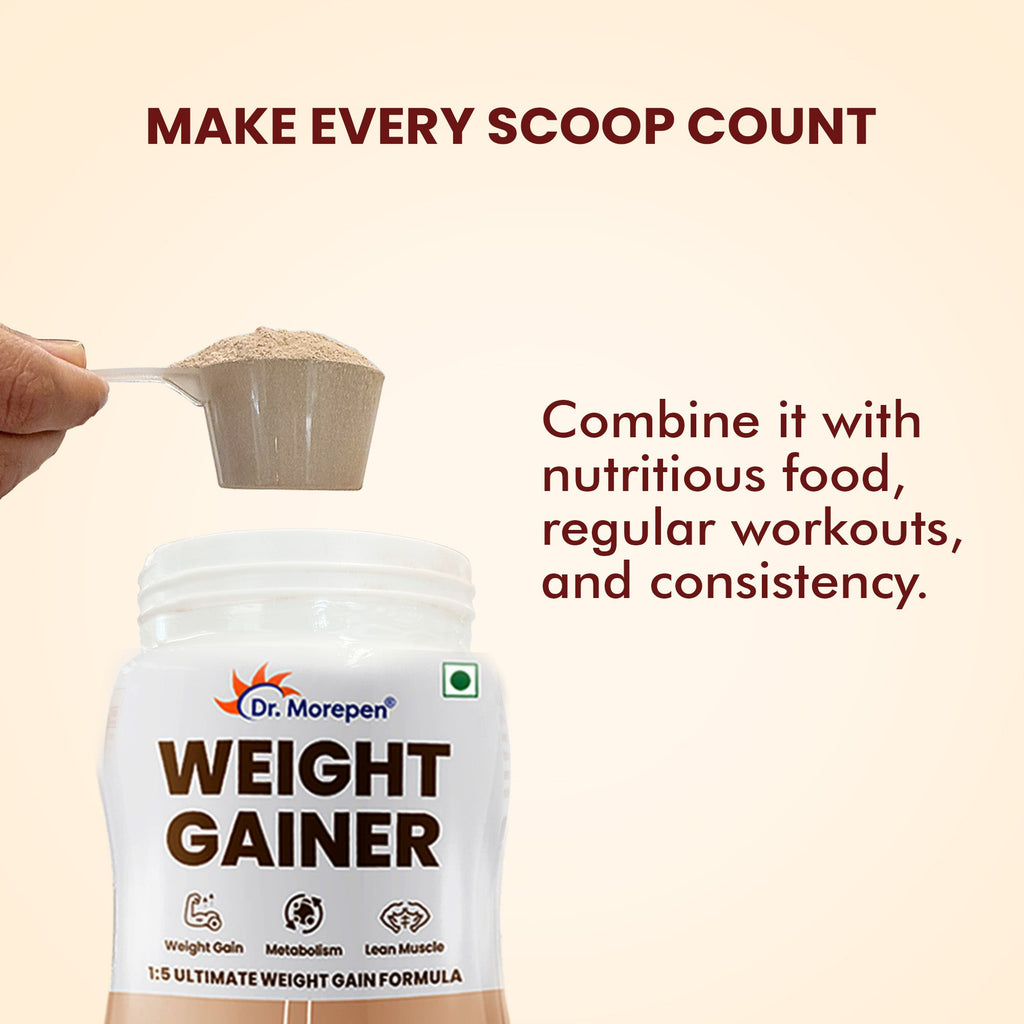 Dr. Morepen Weight Gainer - Chocolate Flavor | Grocsy