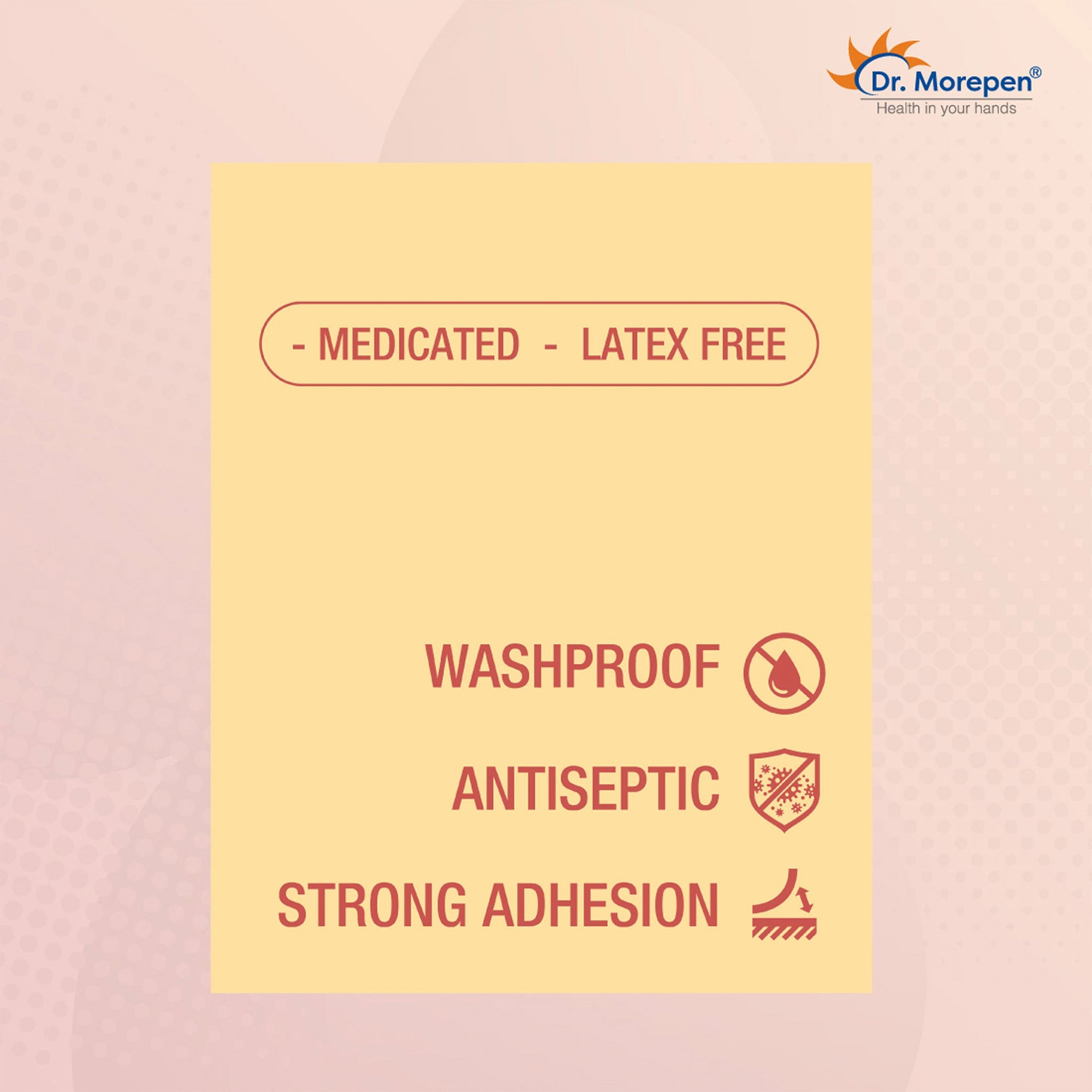 Dr. Morepen AID ?Band-Aid Adhesive | Grocsy
