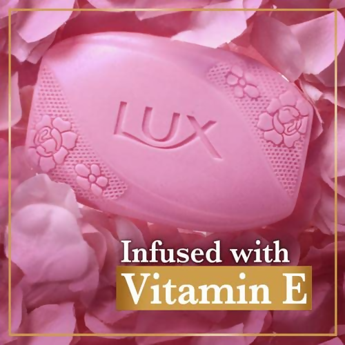 Lux Soft Touch Silk Essence & Rose Water Soap Bar | Grocsy