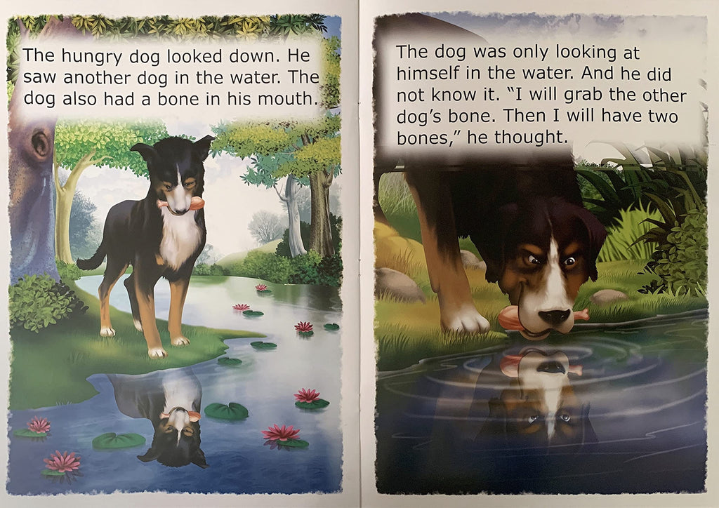 Value Stories.-The Greedy Dog. | Grocsy