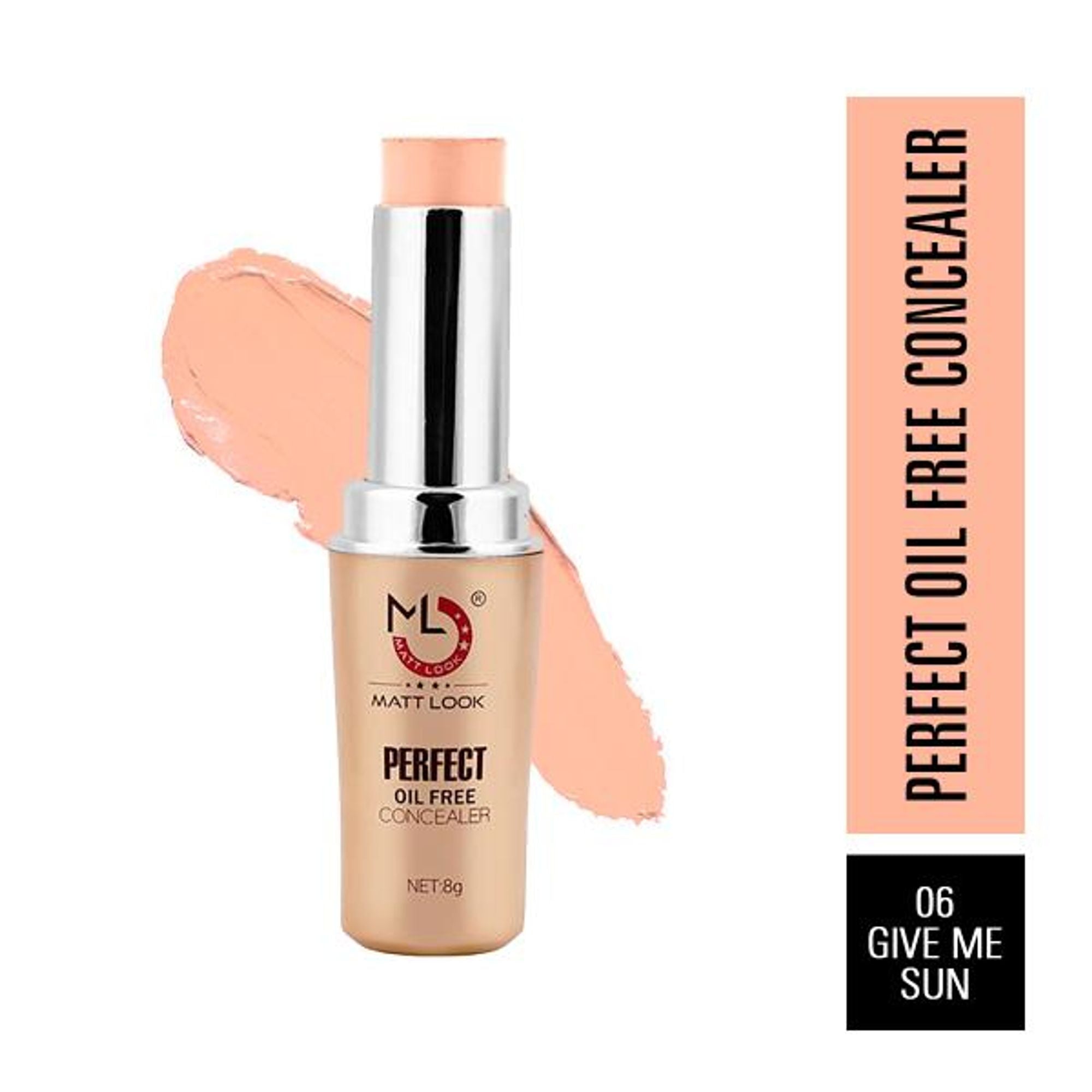 Matt Look Perfect Oil Free Concealer - Give Me Sun | Grocsy