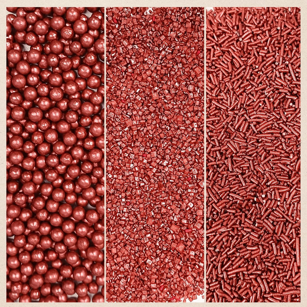 Confect Sprinkles for Cakes & Cupcakes Decoration | USP-20(Copper) | Grocsy