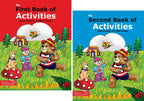 Scholars Hub Activity Book For Kids Set 1- My First Book Of Activity & My Second Book Of Activity (Set Of 2 Activity Books) ( For Ages 3+)| 48 Pages | Fun Activities Based On Discrimination, Observation, Reasoning & Matching. | Grocsy