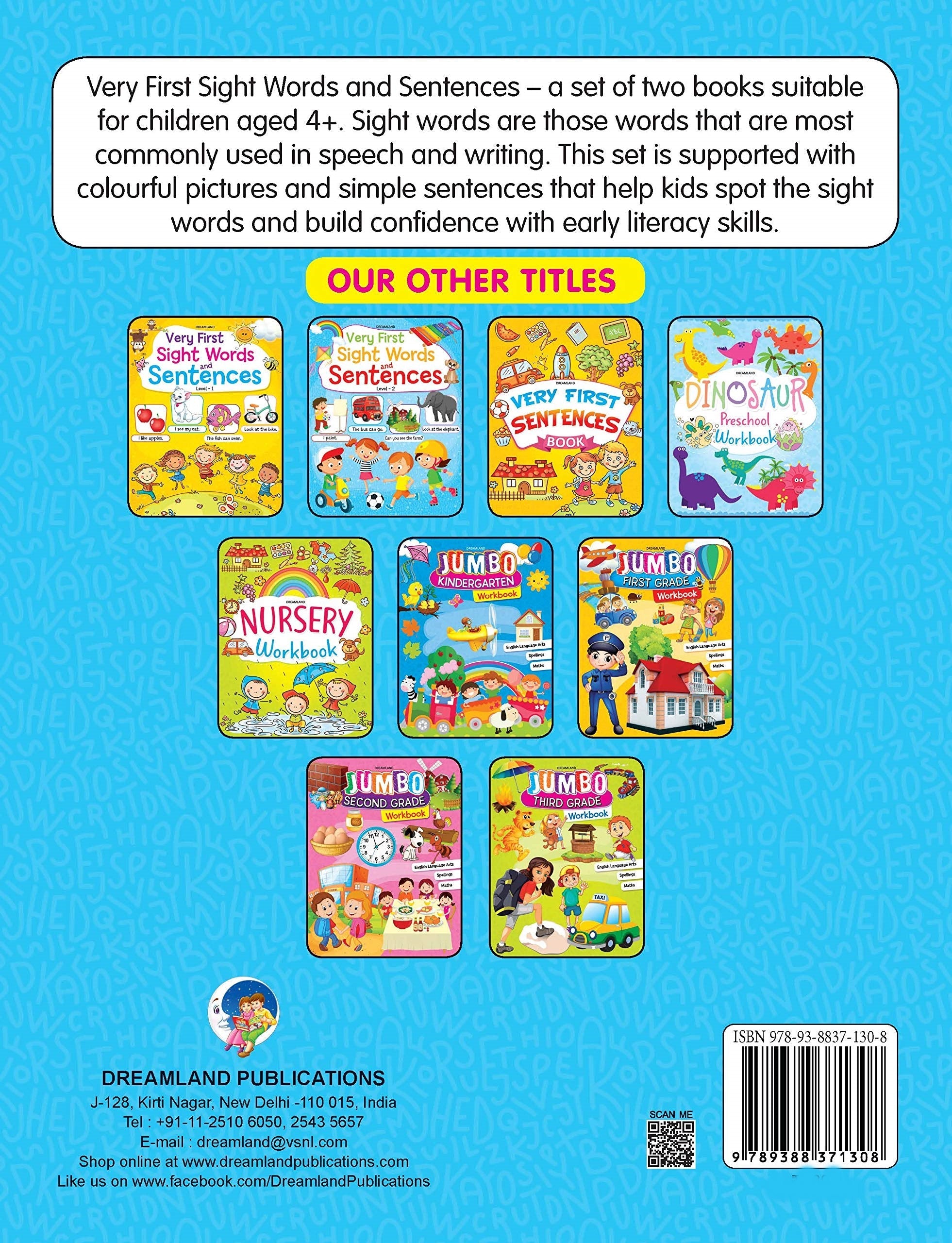 Dreamland Very First Sight Words Sentences Level 2 | Grocsy