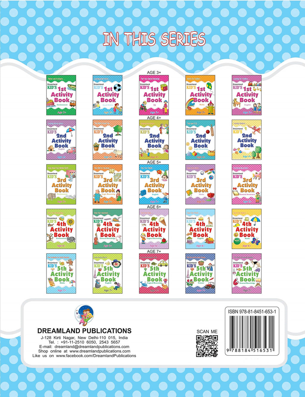 Dreamland Kid's 5th Activity Book - Maths | Grocsy