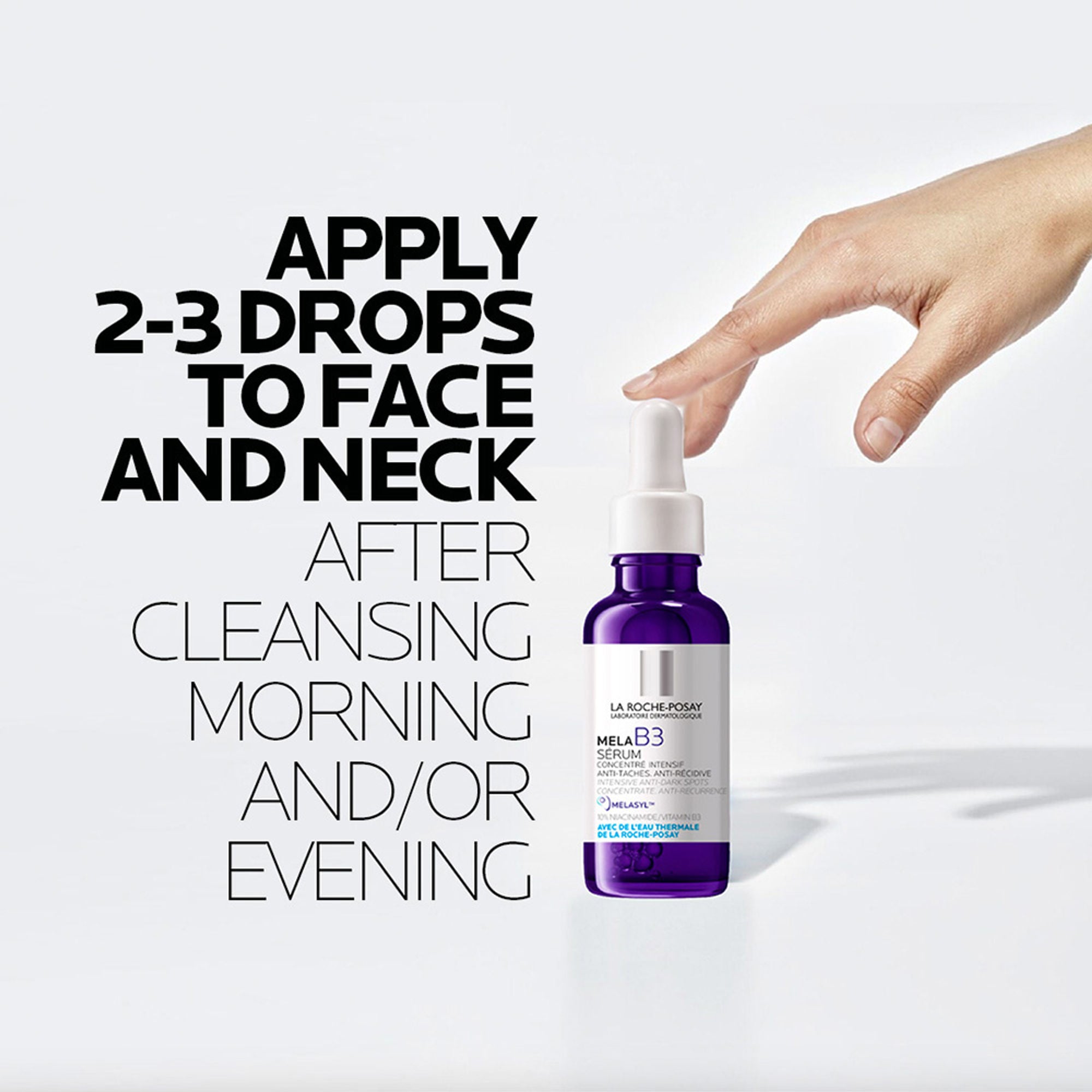 La Roche-Posay Mela B3 Serum, For Anti-Dark Spots & Pigmented Skin with Melasyl + 10% Niacinamide | Grocsy