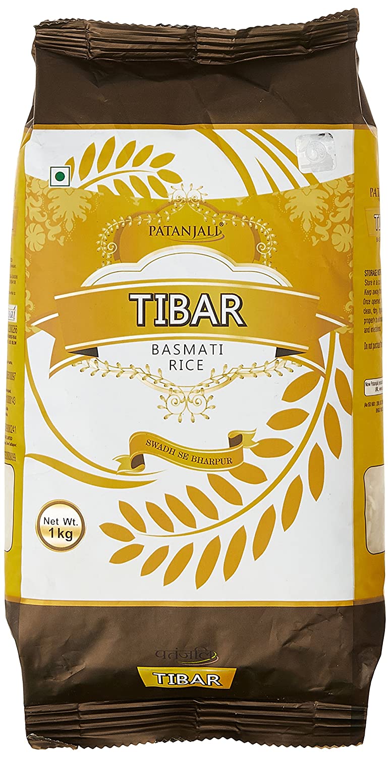 Patanjali Tibar Basmati Rice | Grocsy