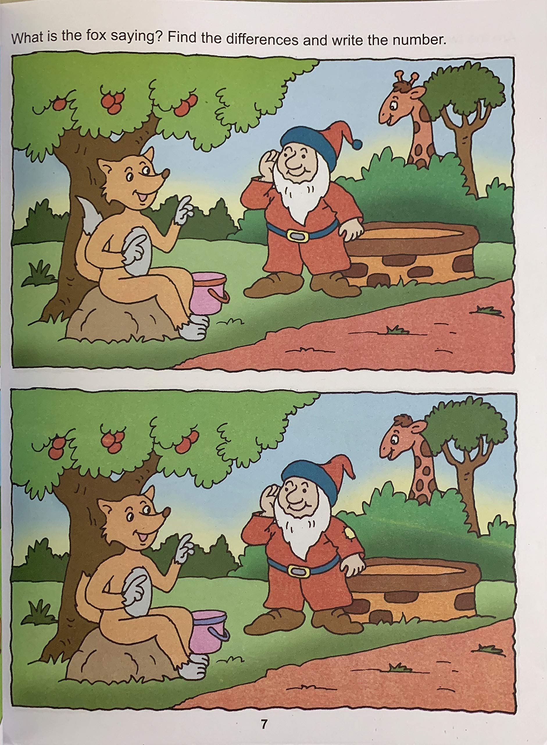 My Book Of Find The Differences. | Grocsy