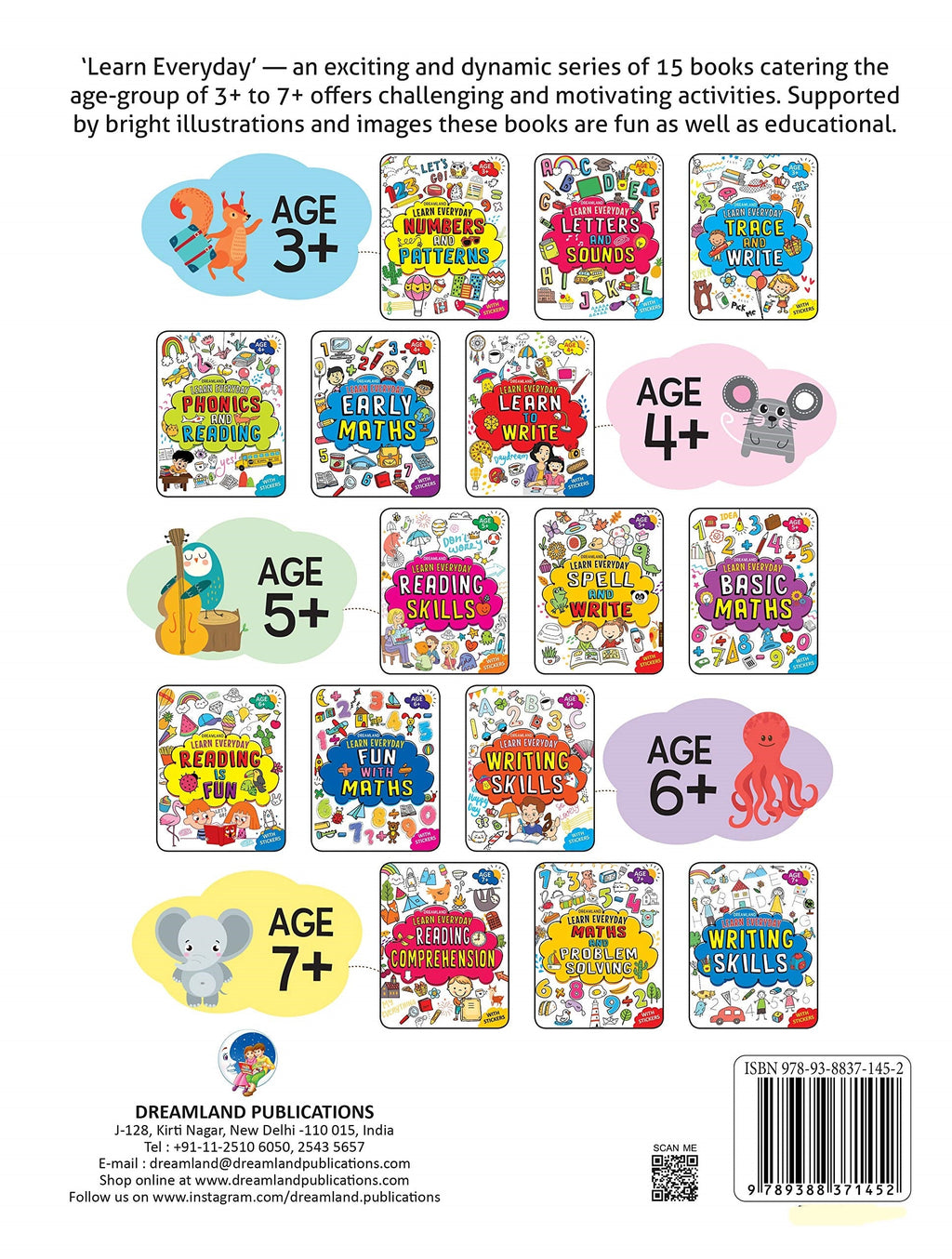 Dreamland Learn Everyday Early Maths - Age 4+ | Grocsy