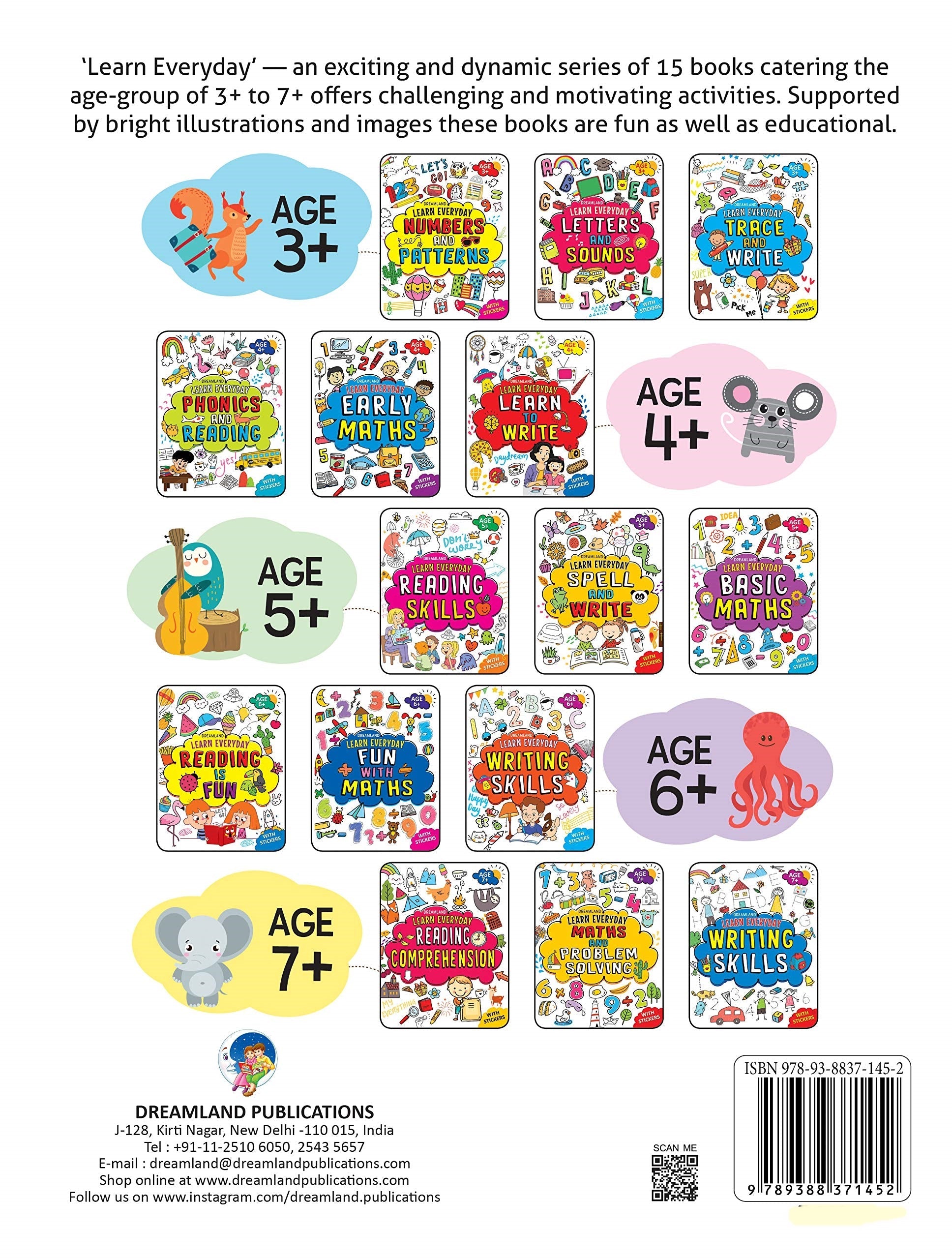 Dreamland Learn Everyday Early Maths - Age 4+ | Grocsy