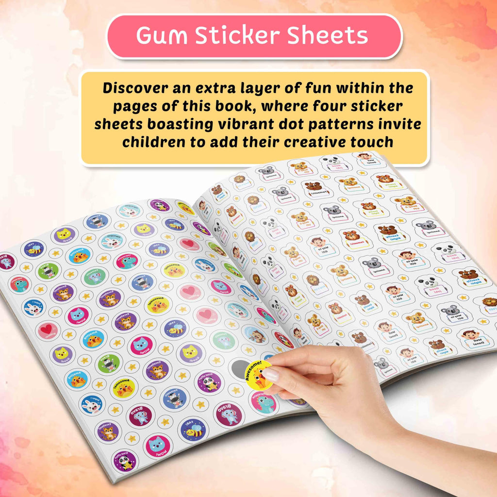 2000+ Reward Stickers: A Fun Sticker Book For Teachers And Parents - Encouraging And Celebrating Kids' Achievements With Over 2000 Stickers [Paperback] | Grocsy