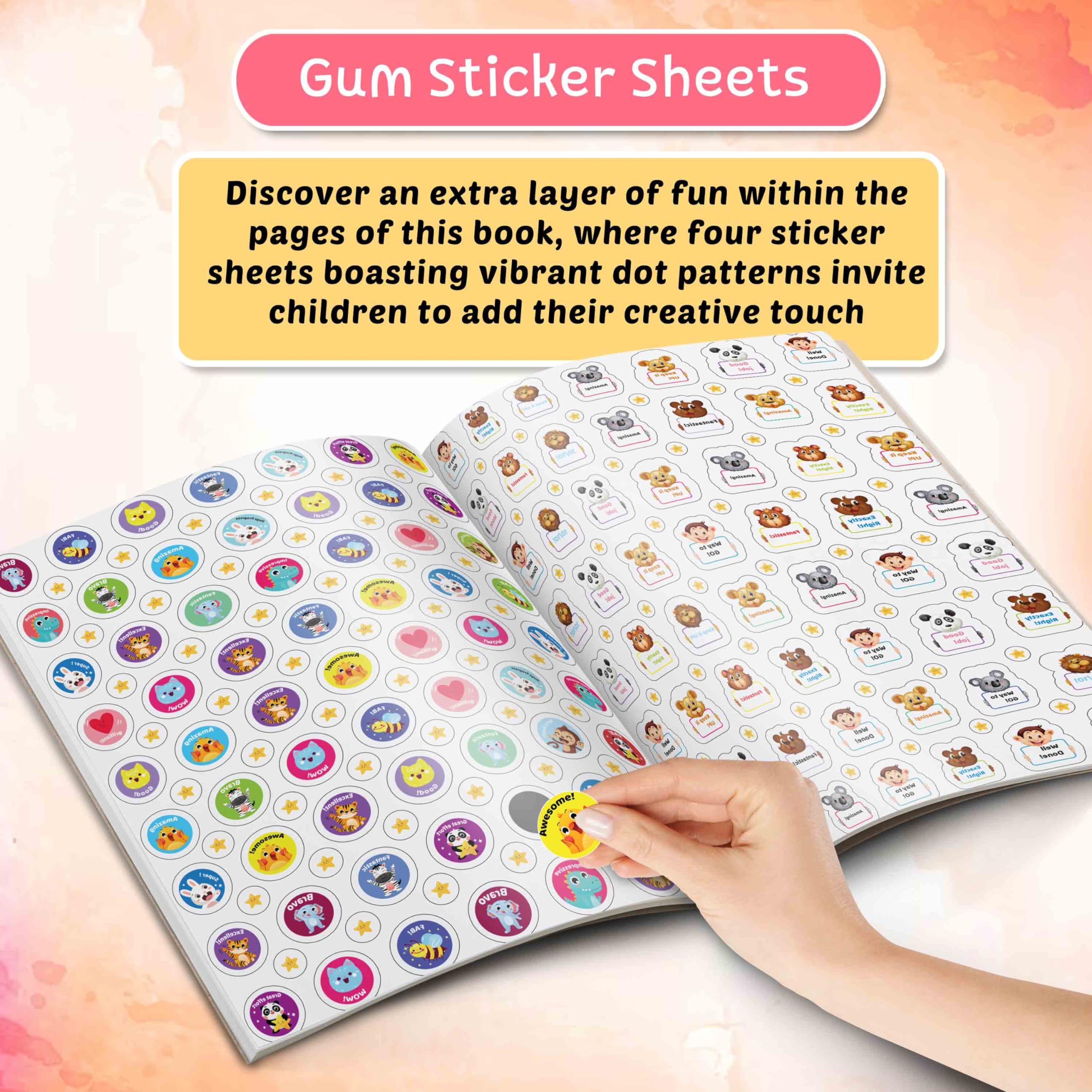 2000+ Reward Stickers: A Fun Sticker Book For Teachers And Parents - Encouraging And Celebrating Kids' Achievements With Over 2000 Stickers [Paperback] | Grocsy