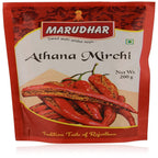 Delight Foods Marudhar Athana Mirchi Long Red Chilli Pickle | Grocsy