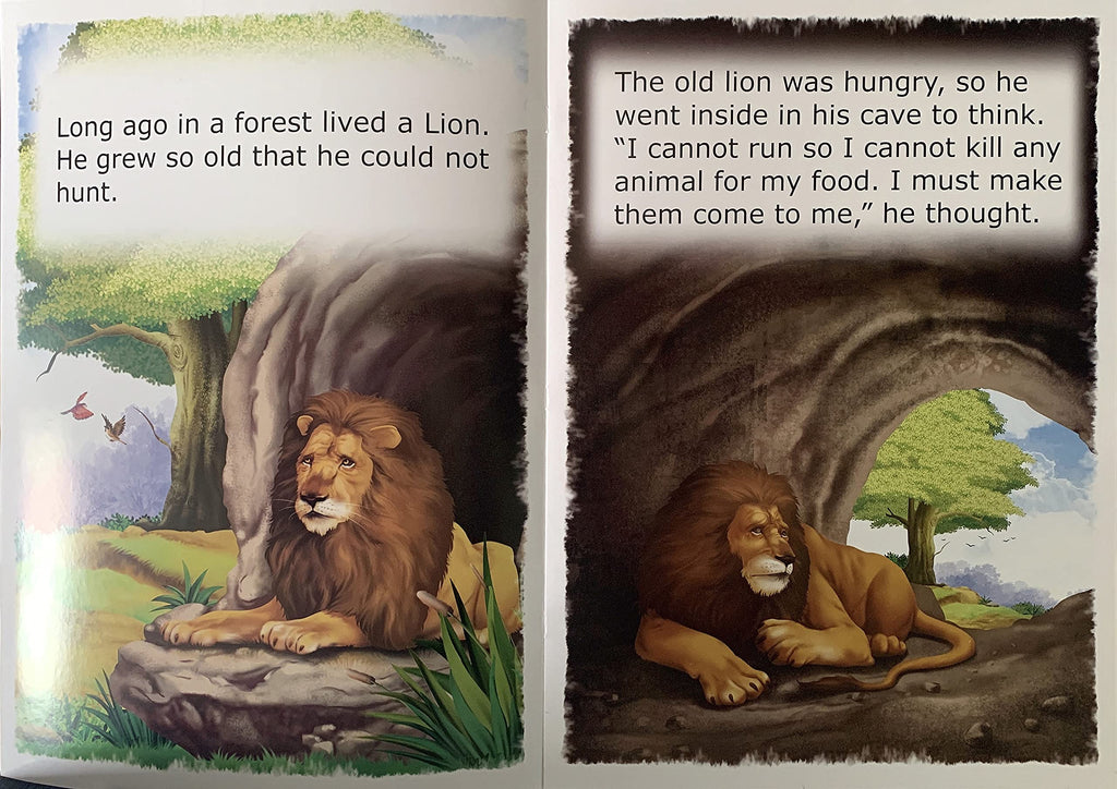 Value Stories.-The Sick Lion. | Grocsy